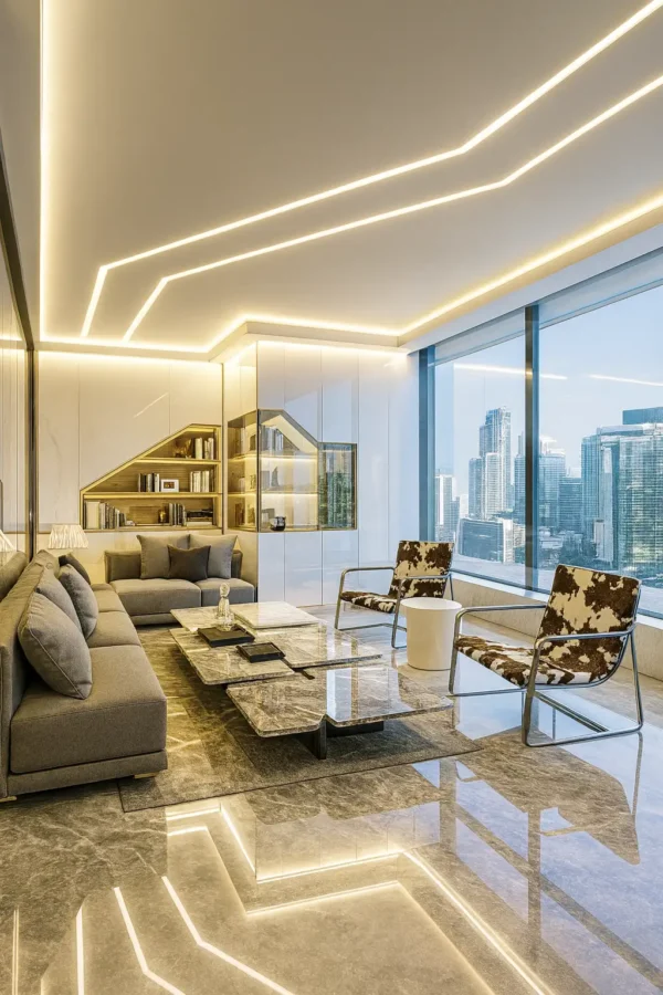 jasa interior living room luxury