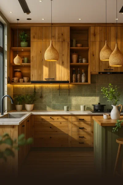 jasa interior toko rustic style