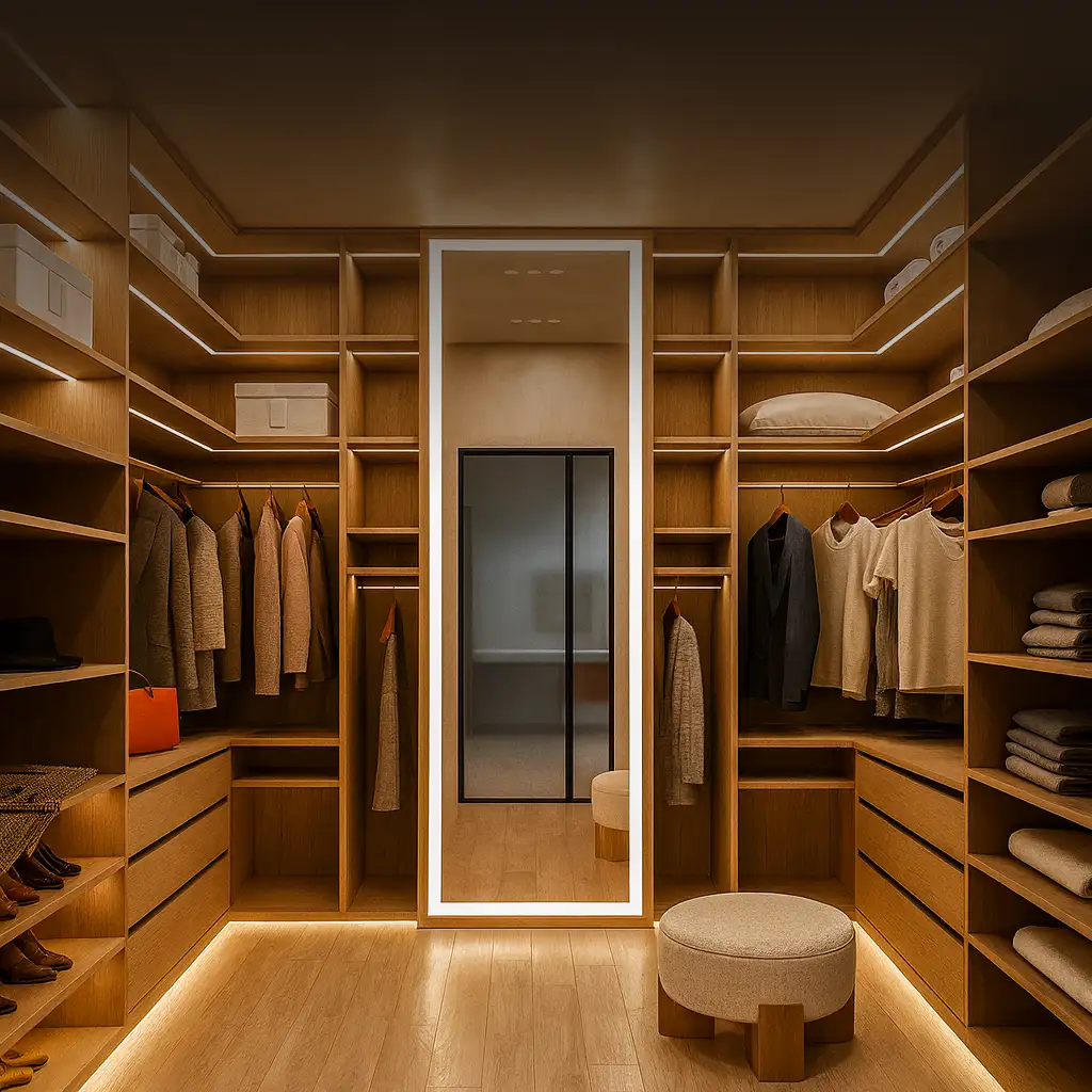 Jasa Custom Furniture Walk in Closet