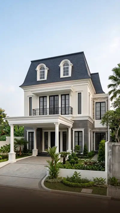 jasa bangun rumah American Classic